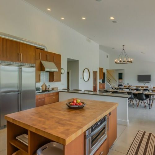 A gorgeous light filled kitchen