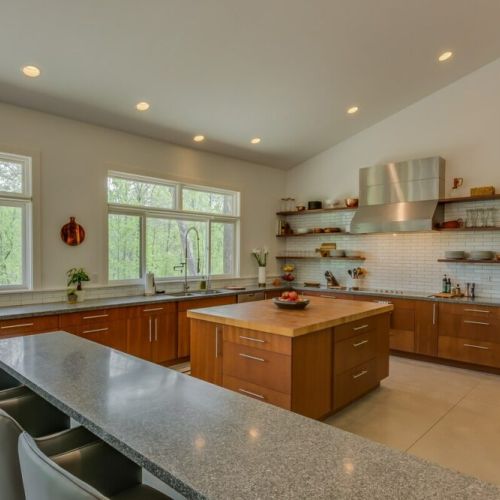 A gorgeous light filled kitchen