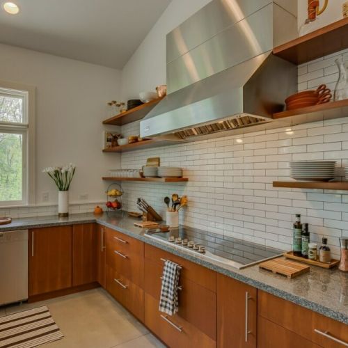 A gorgeous light filled kitchen