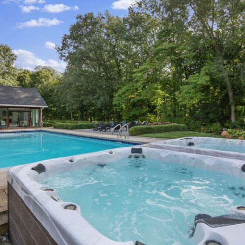 Main House Heated Pool (open May 1-October 31) & Hot Tubs (open all year long!)